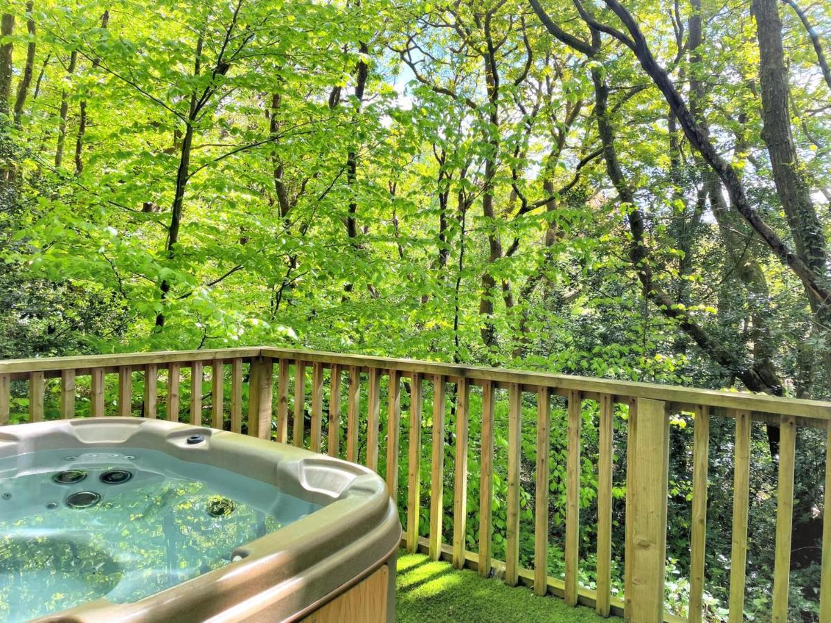 Chalé Bluestone-hot Tub-woodlandlodges-pembrokeshire-tenby